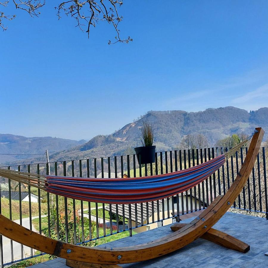 Tanja S Holiday Home In Nature With Sauna And Hot Tub Gorica pri Slivnici ภายนอก รูปภาพ